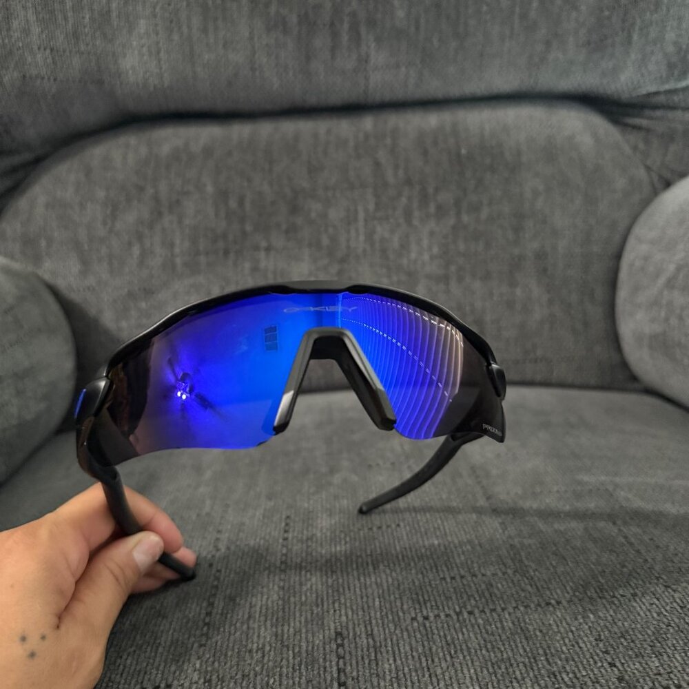 Oakley Radar EV PRIZM Polarized Blue OO9208 Black Frame - Picture 5 of 13